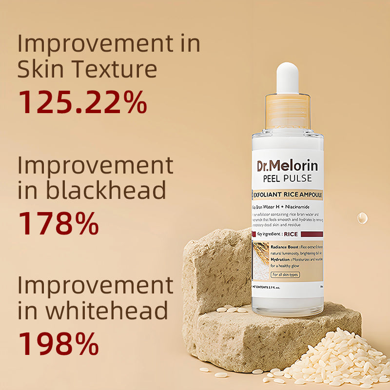 Sale Happening Now:70%OFF🔥 Gentle Exfoliator Glow Rice Ampoule-Suitable for All Skin Types