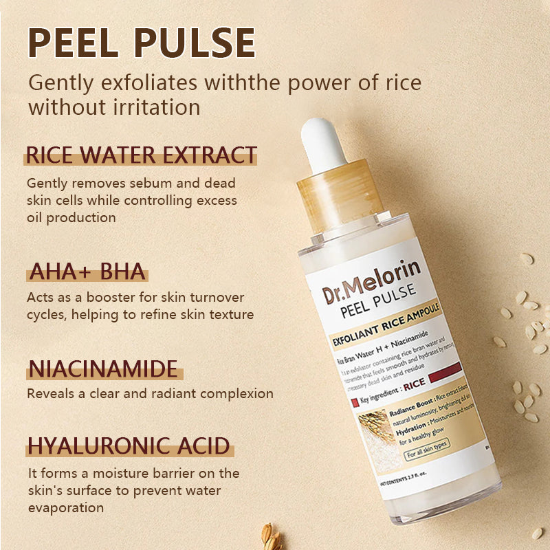 Sale Happening Now:70%OFF🔥 Gentle Exfoliator Glow Rice Ampoule-Suitable for All Skin Types