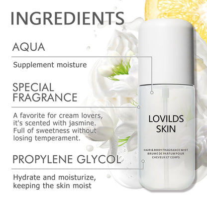 Final 3 Hours: 60%OFF-VANILLA & CREAM DUO Full Size Body Mists-Best Selling