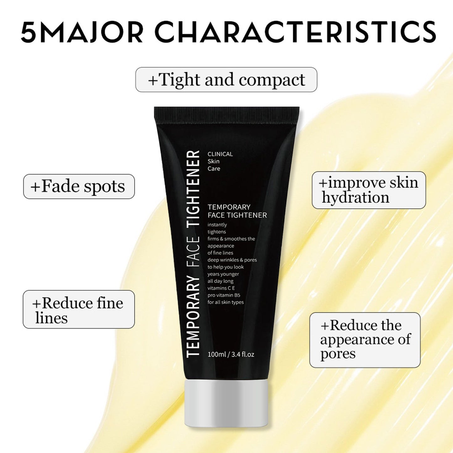 🔥 Last Day Discount: 50% OFF 🌸Instant Temporary Face Tightener