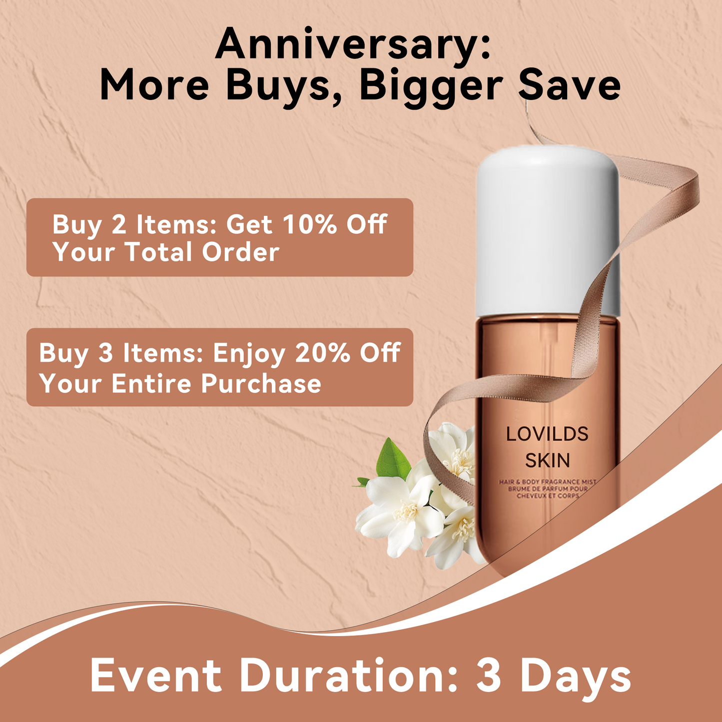 Final 3 Hours: 60%OFF-VANILLA & CREAM DUO Full Size Body Mists-Best Selling